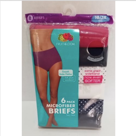 fruit of the loom microfiber briefs